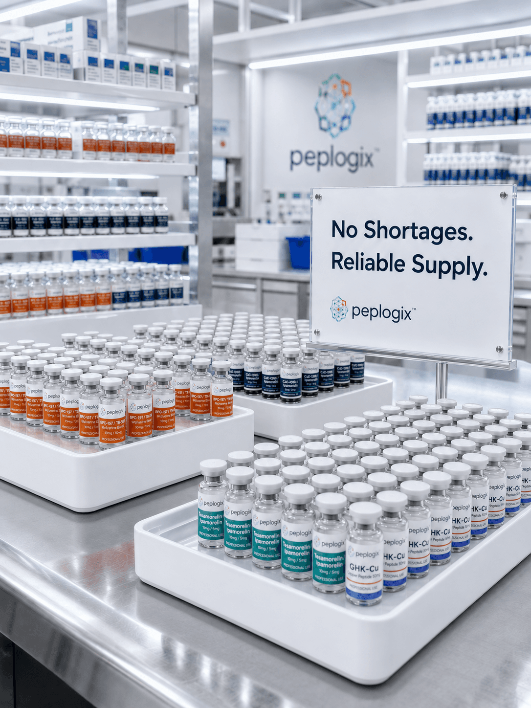 Consistent stock with no supply shortages
