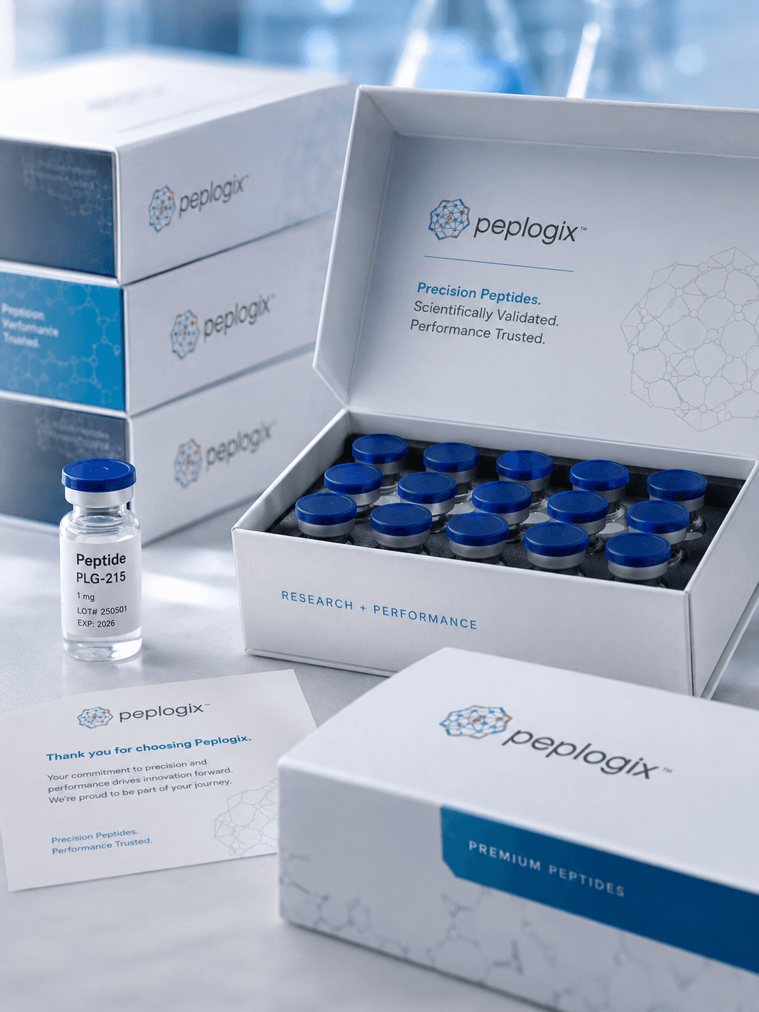 Premium packaging for professional dispensing