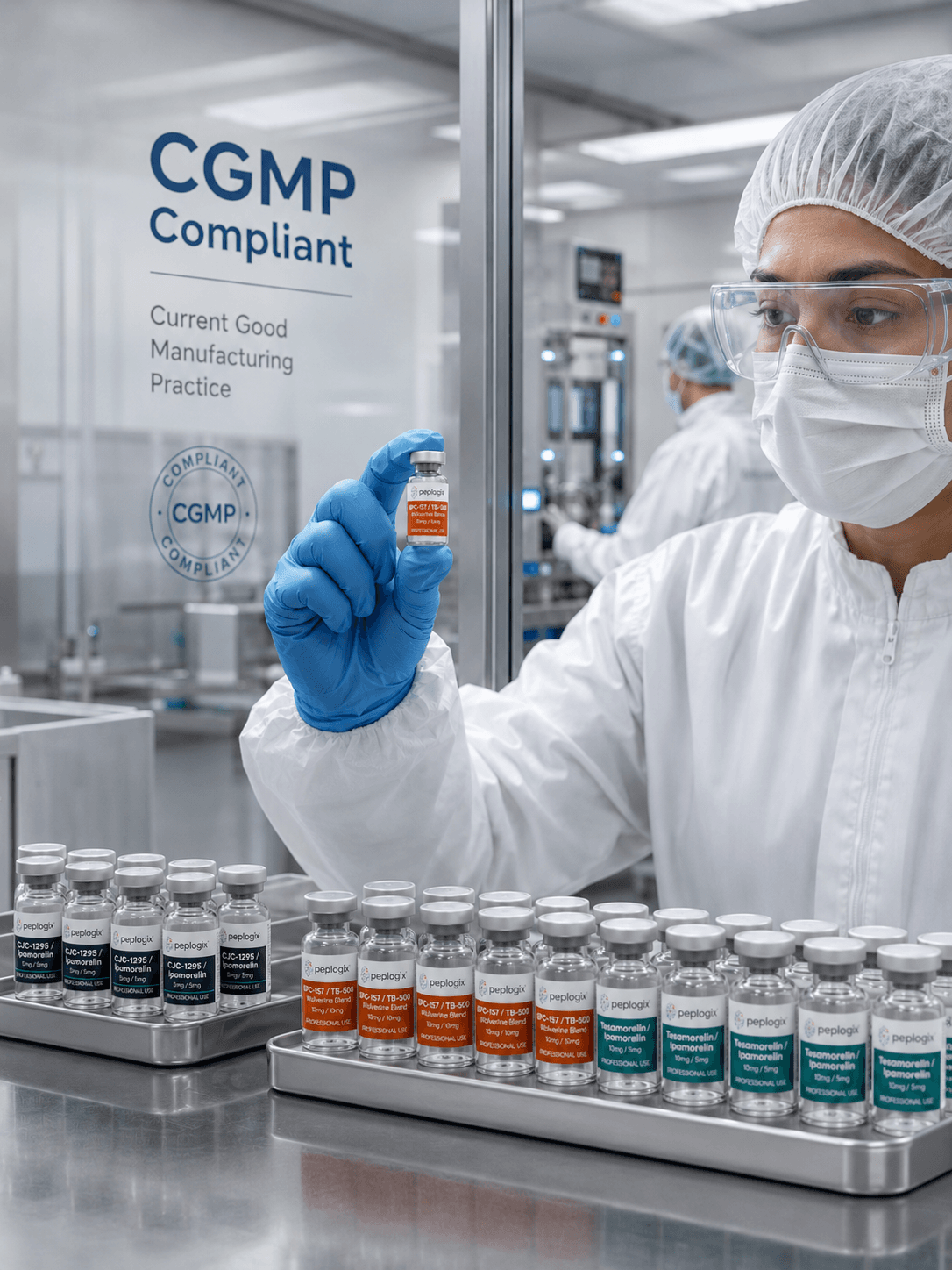 cGMP compliant manufacturing facility